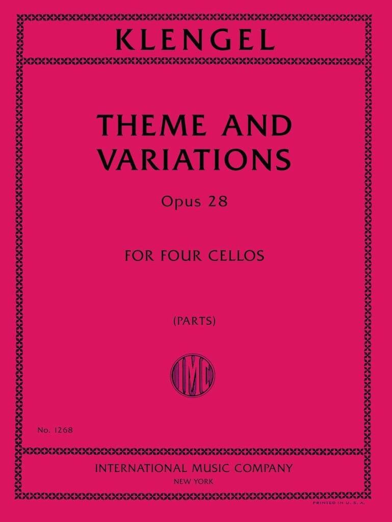 Tema E Variazioni Op. 28